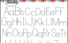 Trace Me Alphabet Letters A Z