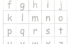 Traceable Alphabet Worksheets Activity Shelter