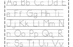 Traceable Alphabets For Children Activity Shelter