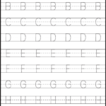 Tracing Abc Letters Pdf TracingLettersWorksheets