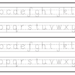 Tracing Alphabet All Various Theme Educative Printable