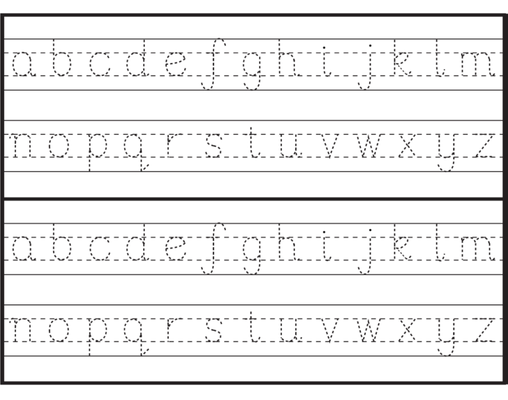 Tracing Alphabet Printable