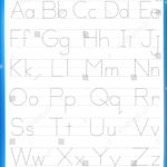 Tracing Alphabet Letters For Kindergarten TracingLettersWorksheets