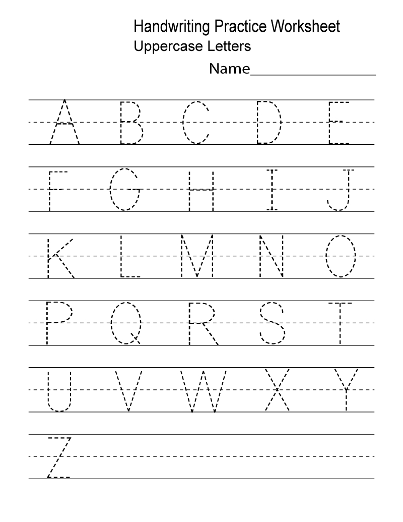 Tracing Alphabet Letters Pdf TracingLettersWorksheets