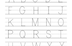 Tracing Alphabet Letters Pdf TracingLettersWorksheets