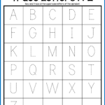 Tracing Alphabet Letters Worksheets Pdf TracingLettersWorksheets