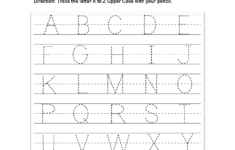 Tracing Alphabet Worksheets