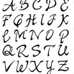 Tracing Font Free TracingLettersWorksheets