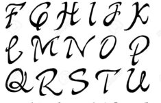 Tracing Font Free TracingLettersWorksheets