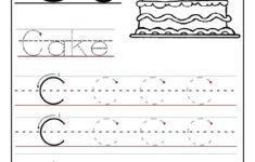 Tracing Letter C Worksheets TracingLettersWorksheets