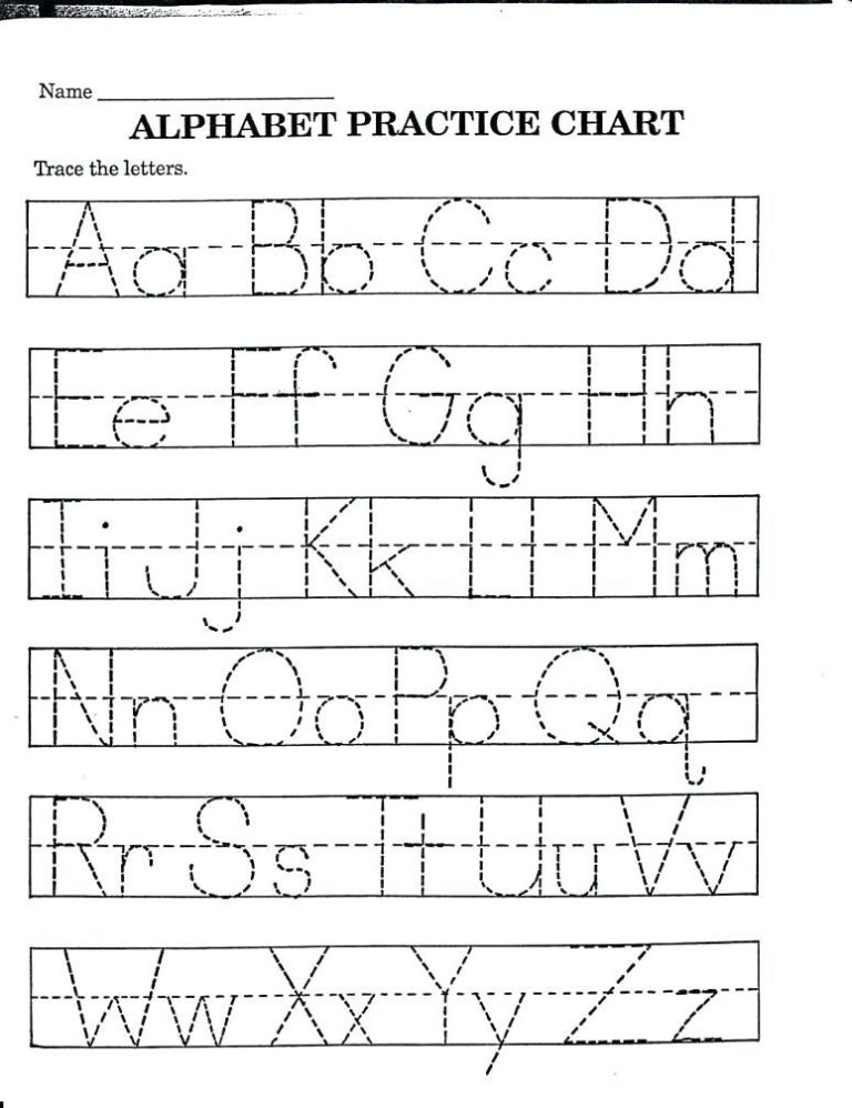 Tracing letters and numbers worksheets pdf preschool worksheet gallery