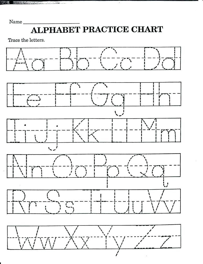Tracing Letters And Numbers Worksheets Pdf Preschool Worksheet Gallery