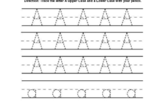 Tracing Letters Az Pdf TracingLettersWorksheets