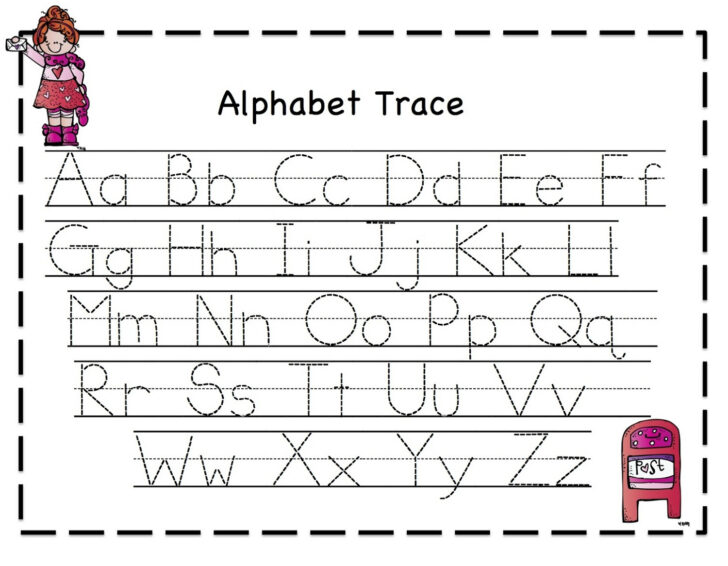 Free Download Alphabet Tracing Worksheets