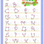 Tracing Letters Of The Alphabet For Preschoolers