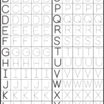Tracing Letters Of The Alphabet Worksheets TracingLettersWorksheets