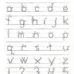 Tracing Lowercase Alphabet Letters TracingLettersWorksheets