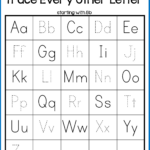 Tracing Upper And Lowercase Letters TracingLettersWorksheets