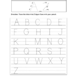 Tracing Uppercase Letters Pdf TracingLettersWorksheets
