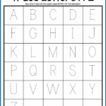 Tracing Uppercase Letters Worksheets 99Worksheets