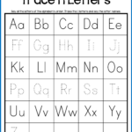 Upper And Lowercase Alphabet Tracing AlphabetWorksheetsFree