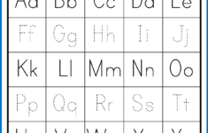 Upper And Lowercase Alphabet Tracing AlphabetWorksheetsFree