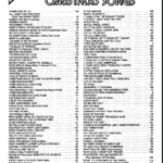 120 Best Known Christmas Songsvarious Compose | J.w. Pepper Pertaining To Alphabetical List Of Christmas Carols