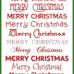 16 Free Christmas Fonts For Your Holiday Designs Regarding Easy Christmas Fonts Alphabet