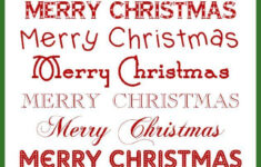 16 Free Christmas Fonts For Your Holiday Designs regarding Easy Christmas Fonts Alphabet