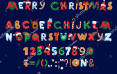 88,380 Abecedario Navideño Images, Stock Photos, 3D Objects in Easy Christmas Fonts Alphabet