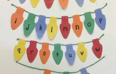 Alphabet Christmas Lights-Abc Center | Just Teachy intended for Alphabet Christmas Lights