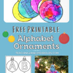 Alphabet Christmas Ornament Printable {Freebie} Within Alphabet Christmas Ornaments