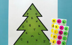 Alphabet Christmas Tree - Teaching Mama in Alphabet Christmas Tree