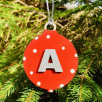 Alphabet Letter Bauble Christmas Tree Decorationcraft Heaven With Regard To Christmas Ornament Alphabet Letters