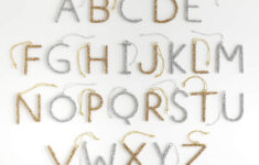 Beaded Letter Christmas Tree Ornaments pertaining to Alphabet Ornaments Christmas
