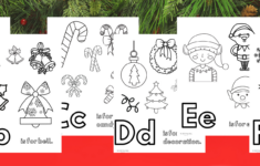 Christmas Alphabet Coloring Pages: Free Printable For Kids Of All intended for Christmas Alphabet Coloring Sheets