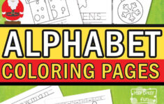 Christmas Alphabet Coloring Pages within Christmas Alphabet Coloring Pages