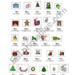 Christmas Alphabet   Esl Worksheetxblara With The Christmas Alphabet