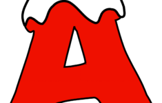 Christmas Alphabet Font (Letters, Patterns With Snow) – Diy regarding Free Christmas Alphabet Letters