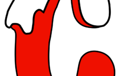 Christmas Alphabet Font (Letters, Patterns With Snow) – Diy within Printable Individual Christmas Alphabet Letters