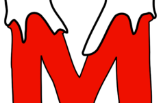 Christmas Alphabet Font (Letters, Patterns With Snow) – Diy within Printable Individual Christmas Alphabet Letters