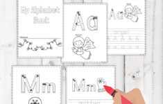Christmas Alphabet Handwriting Abc Of Christmas Kids Coloring Book intended for Christmas Alphabet Book
