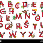 Christmas Alphabet Hi Res Stock Photography And Images   Alamy With Christmas Letters Alphabet