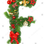 Christmas Alphabet Letter F Stock Photo 63657355 | Shutterstock Within Christmas Alphabet Letter F