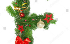 Christmas Alphabet Letter F Stock Photo 63657355 | Shutterstock within Christmas Alphabet Letter F