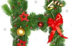 Christmas Alphabet Letter H Stock Photo 63657331 | Shutterstock within Christmas Alphabet Letter H