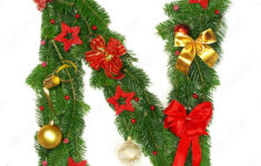 Christmas Alphabet Letter "N" Stock-Foto | Adobe Stock intended for Christmas Alphabet Letter N