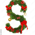 Christmas Alphabet Letter "S" Stock Foto | Adobe Stock Pertaining To Christmas Alphabet Letter S