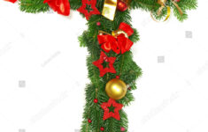 Christmas Alphabet Letter T Stock Photo 63657340 | Shutterstock intended for Christmas Alphabet Letter T