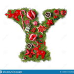 Christmas Alphabet Letter Y Stock Photo   Image Of Design Inside Christmas Alphabet Letter Y